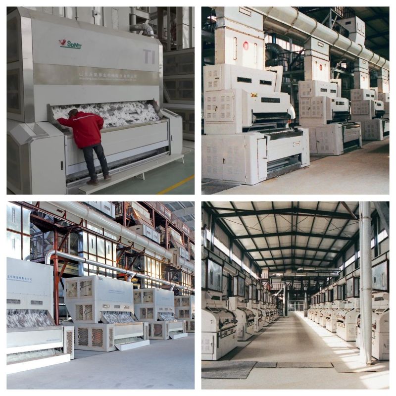 Novo equipamento industrial de descaroçamento de algodão