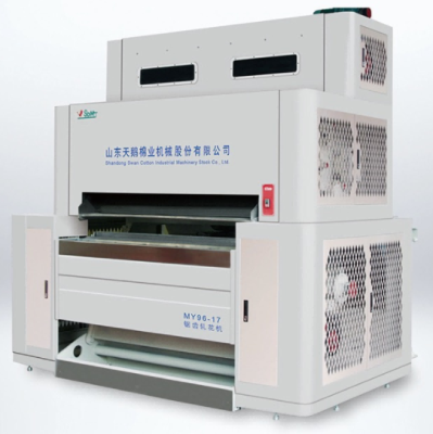 Máquina de descaroçamento de algodão modelo pequeno para fábrica de descaroçamento