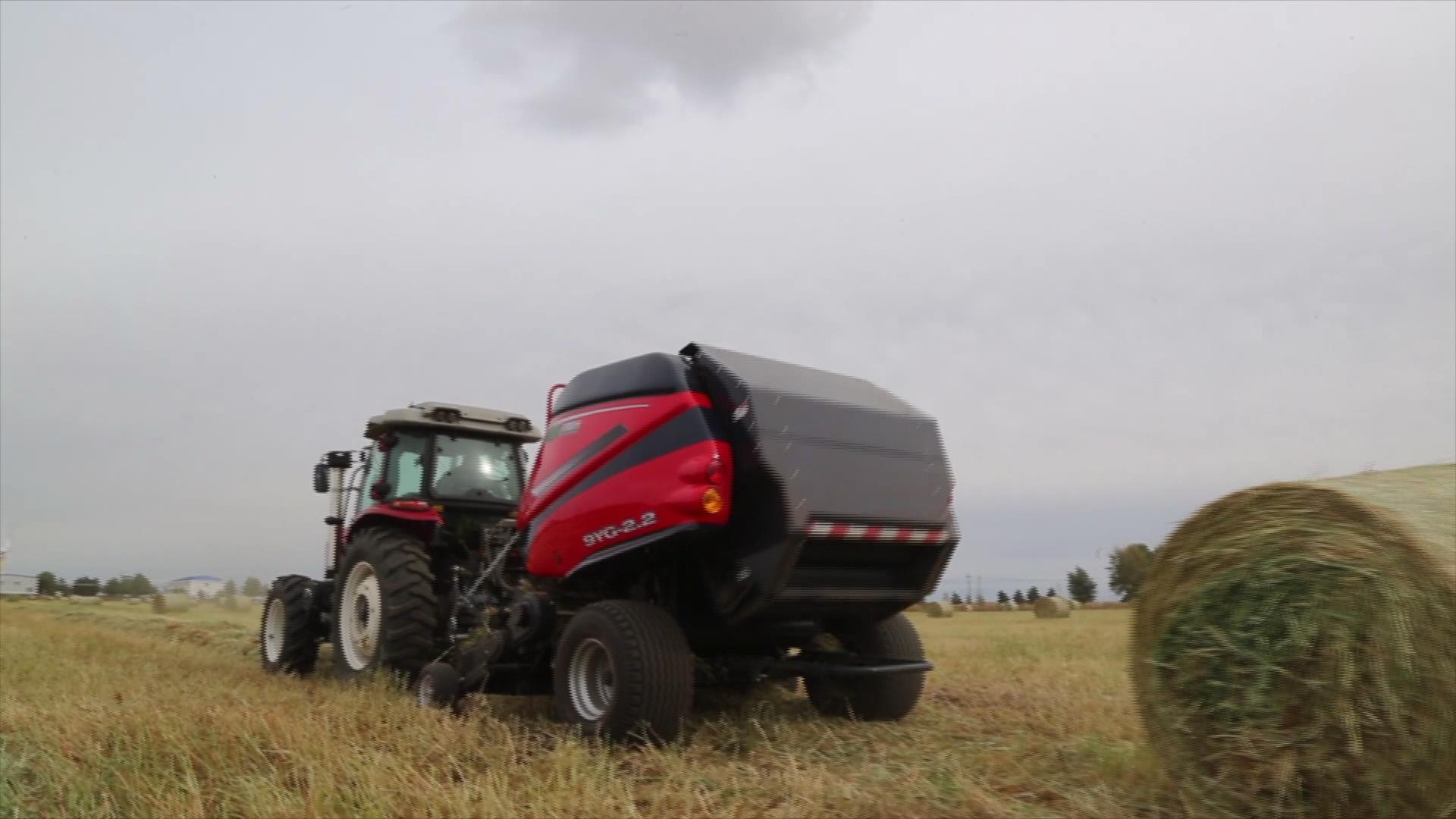 Mini-Rundballenpresse