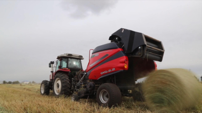 Mini-Rundballenpresse