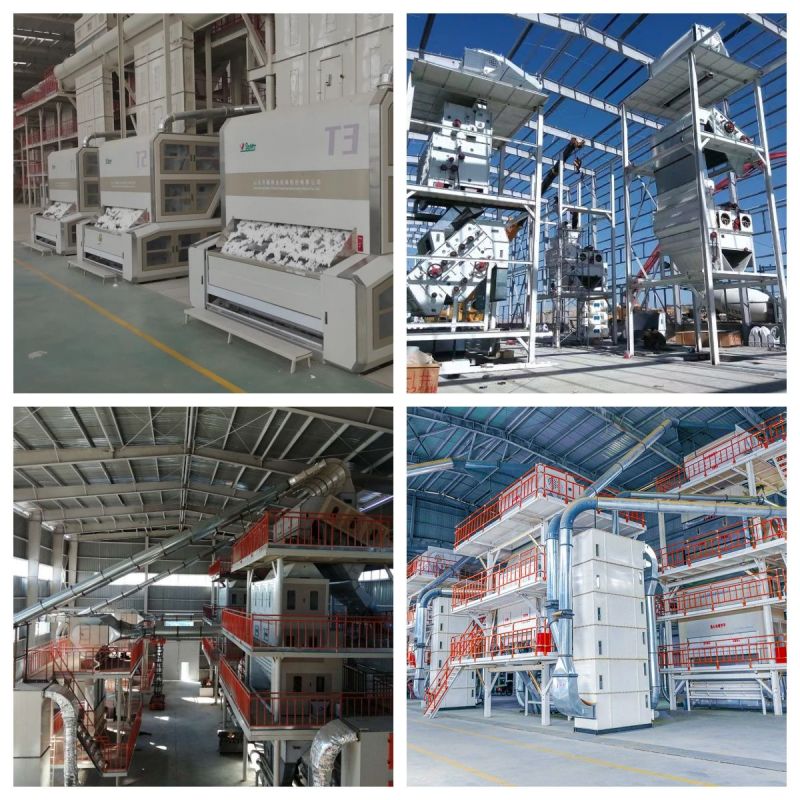 Novo equipamento industrial de descaroçamento de algodão