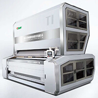 Máquina mecânica de descaroçamento de algodão